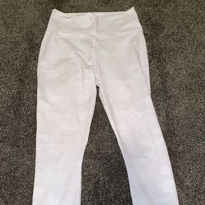 white camo fabletics leggings